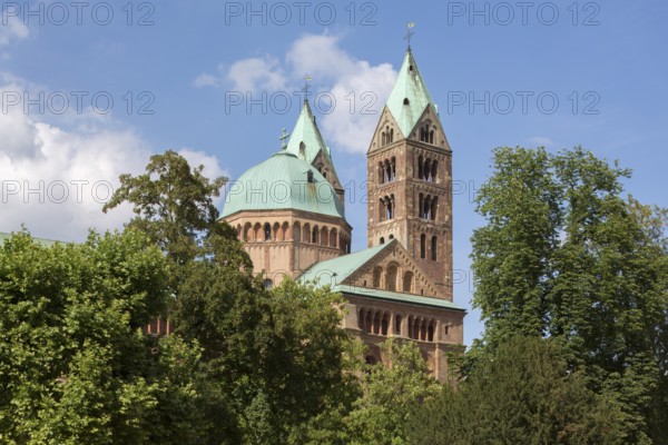 Speyer, Cathedral Church of St Mary and St Stephen, Speyer Cathedral, Imperial Cathedral, view from