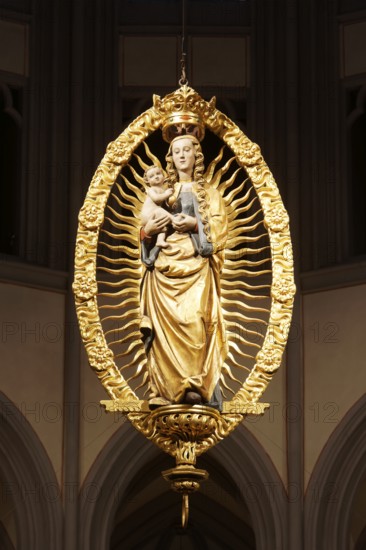 Madonna in an aureole, Madonna in an aureole, 1530, St., Saint, Saint