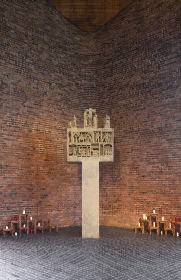 1960 to 1962 built by Karl Band and Werner Fritzen, St., Sankt, Saint