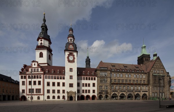 Built in 1496-98 and 1882-83, view from the south, on the left the High Tower, also the bell tower