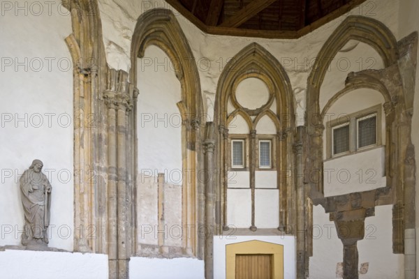 St Mary's Chapel, south-west corner, St, Saint, Saint