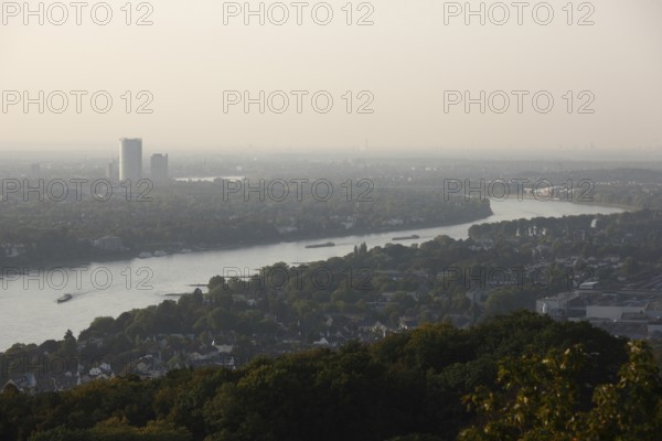 Königswinter, view from the Drachenfels