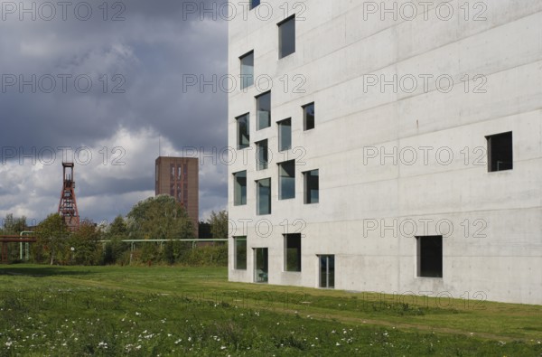 Zollverein School of Management and Design, first building by architects Kazuyo Sejima and Ryue