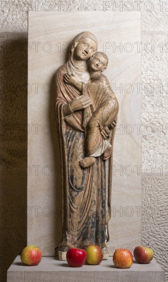 Relief of the Virgin Mary, (Hermann Joseph von Steinfeld, legend), St., Saint, Saint