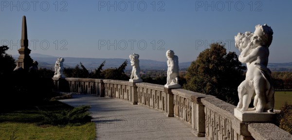 Main construction period 1907-1915 by Bernhard Sehring, eastern path to the viewing terrace,