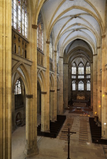 View from the west gallery to the east, St., Sankt, Saint
