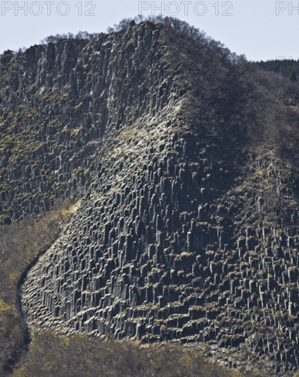 Basalt rock south of the village