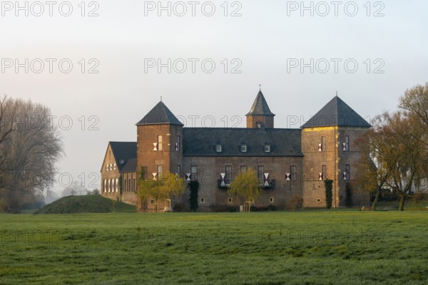 Kranenburg, Zelem Castle, view from the east