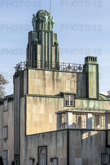 Brussels, Bruxelles, Palais Stoclet, Stocletpaleis, villa built between 1905 and 1911 in the style