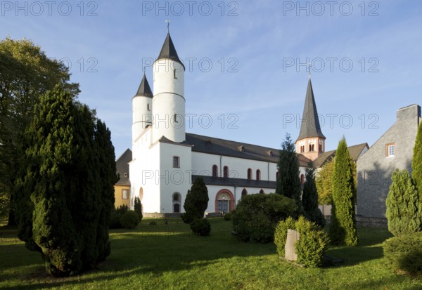Monastery church from south-west, St., Sankt, Saint