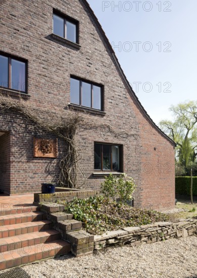 Former Steinert House, built in 1929 by Hans Poelzig, entrance area north-west side after