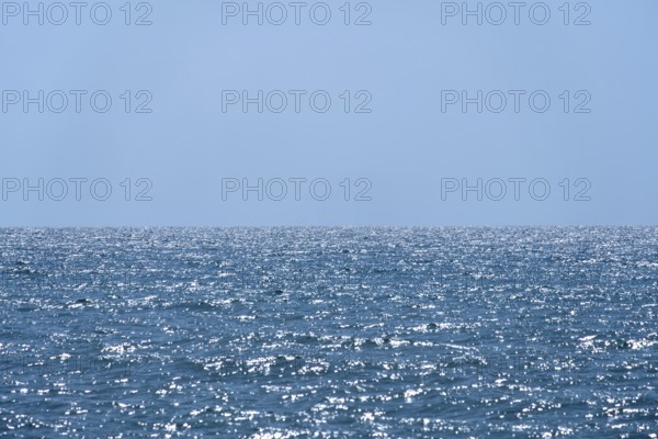 English Channel near Dover, horizon