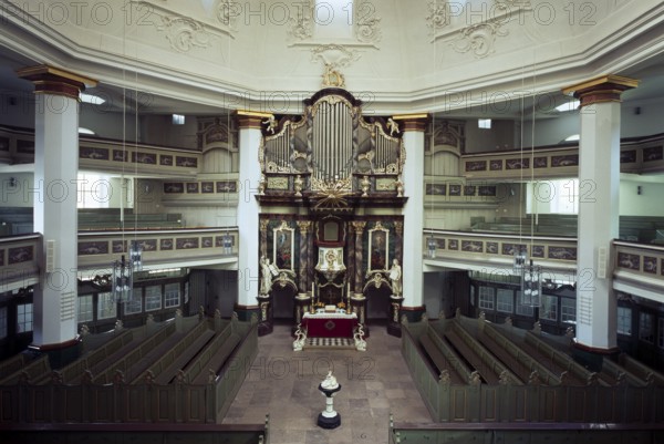 Interior view to the east, architect Cay Dose, St., St., Saint