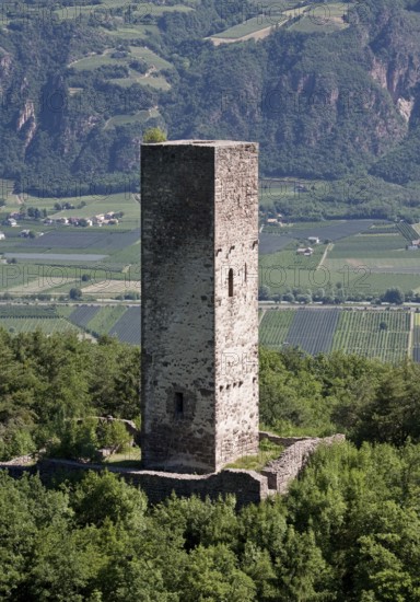 Italy S-Tyrol Missian Kreidenturm. About ten minutes' walk from Hocheppan is the Kreidenturm, a