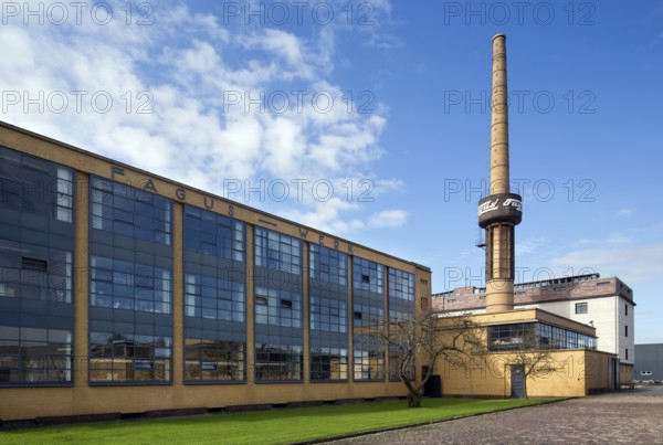 Built 1911-1915 by Walter Gropius and Adolf Meyer, main building, former boiler house and timber