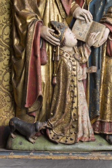 Altar of the Gertruden Brotherhood of Bearers, Lübeck c. 1509, carving: Henning van der Heide,