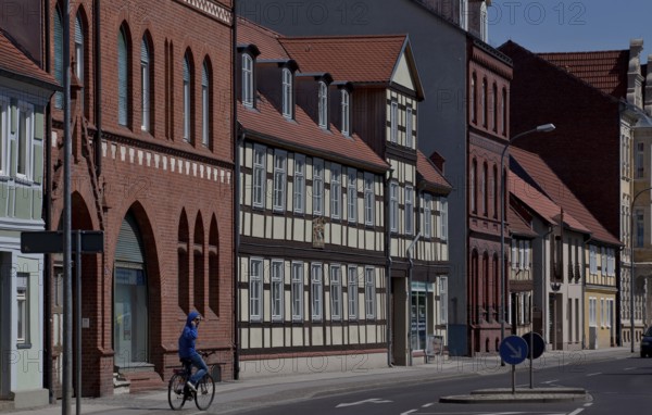 Old settlement centre with Wilhelminian-style and older houses
