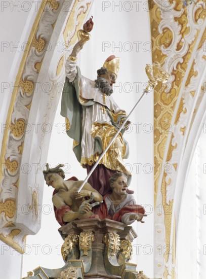 Left pulpit, St Augustine, St, Saint, Saint