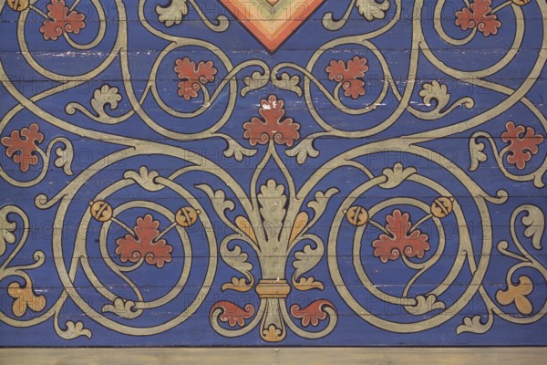 Built in 1893, ceiling paintings by Adolf Quensen, St., Sankt, Saint