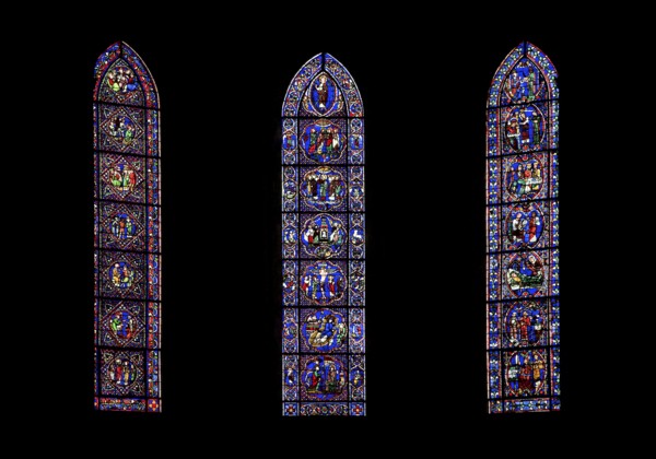 Choir window, St., Saint, Saint