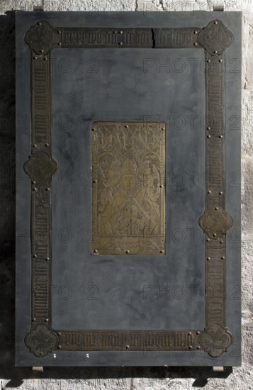 Epitaph in the former sacristy, St., Sankt, Saint