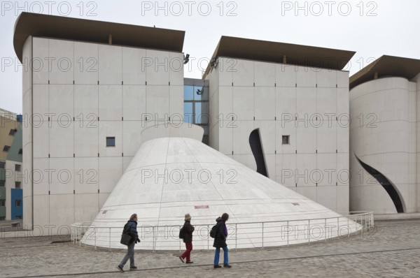 Paris, Cite de la musique, architect Christian de Portzamparc opened in 1995