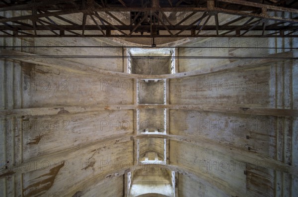 Krefeld, old wastewater treatment plant, old sewage treatment plant, interior, built in 1910 by
