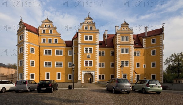 Annaburg, residence and hunting lodge, later widow's seat 1572-78 by Christoph Tendler Three-winged