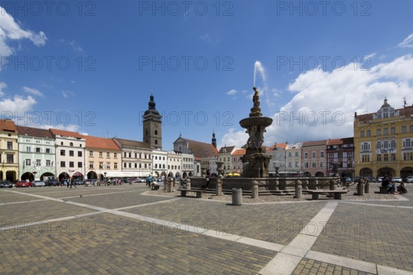 Ceske Budejowice, Budweis, market square, Premysla square, north-west corner