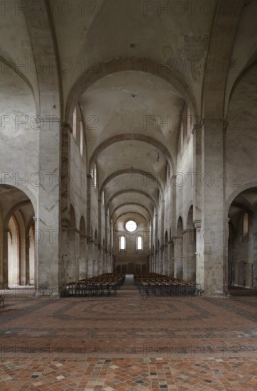 Monastery church, view to the west, St., Sankt, Saint