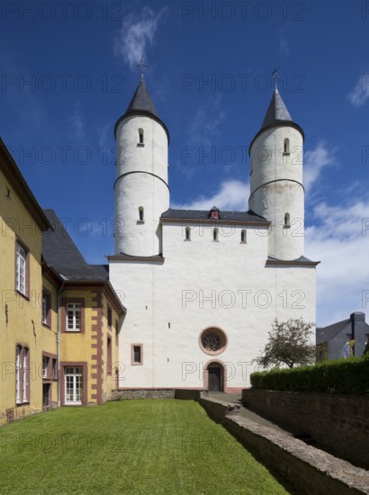 West façade of the monastery church, St., Saint, Saint