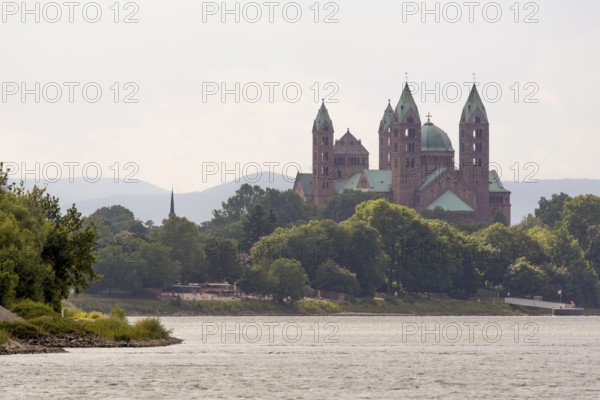 Speyer, Cathedral Church of St Mary and St Stephen, Speyer Cathedral, Imperial Cathedral, view from