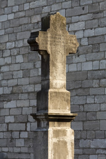 Aachen Kornelimünster, wayside cross at Steinkaulplatz
