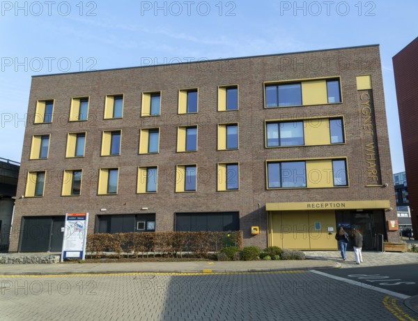 Cygnet Wharf building, University of Lincoln, Brayford Campus, Lincoln, Lincolnshire, England, UK