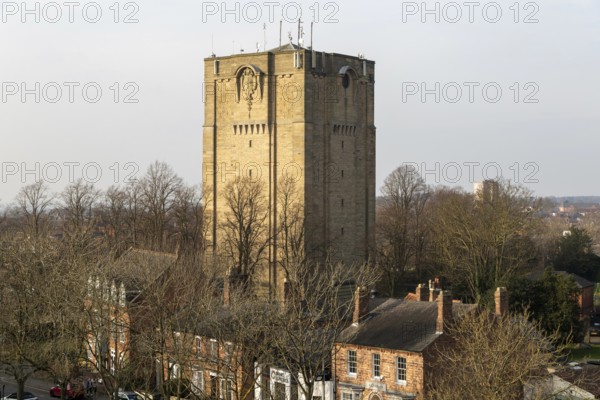 Westgate Water Tower, Lincoln Water Tower 1911, city of Lincoln, Lincolnshire, England, UK Baroque
