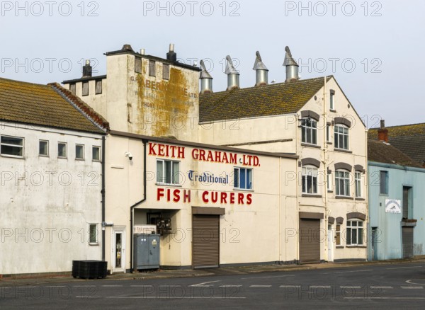 Keith Graham Ltd fish curers, Grimsby docks, north east Lincolnshire, England, UK