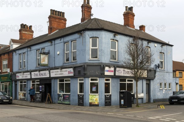 The Angel public house, Freeman Street, Grimsby, north east Lincolnshire, England, UK