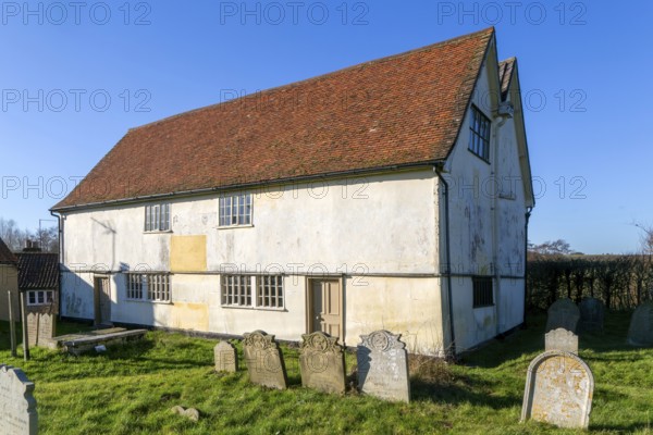 Walpole Old chapel historic listed building, Walpole, Suffolk, England, UK