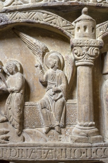 Freckenhorst, Collegiate Church of St Boniface, Romanesque baptismal font, 1st half of the 12th