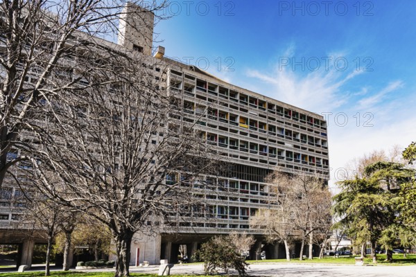 Le Corbusier House, sight, Marseille, France, Europe