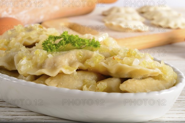 Pierogi.Polish christmas dish