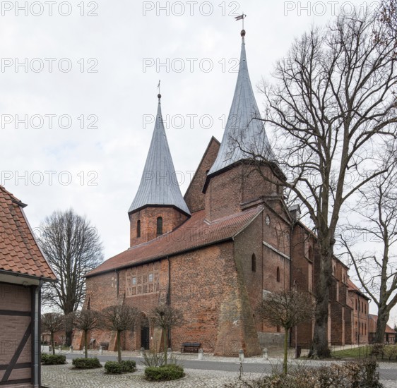 Bardowick near Lüneburg Former collegiate church also known as DOM 93473 West building with second
