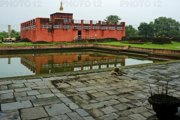 UNESCO World Heritage site, Gautam Buddha's birthplace at Lumbini, Nepal, Asia