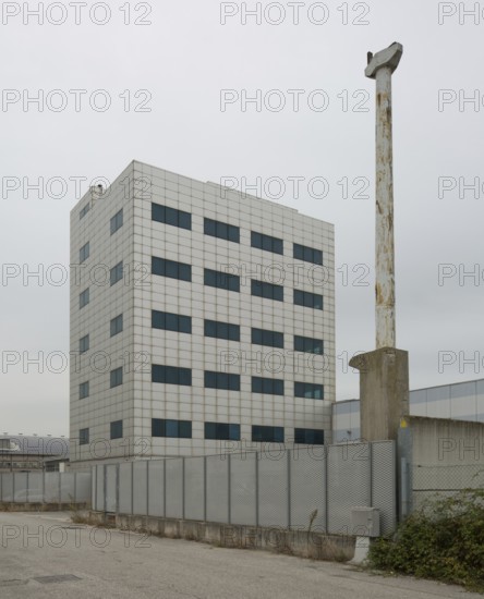 Porto Marghera near Venice, industrial harbour, building of unknown purpose