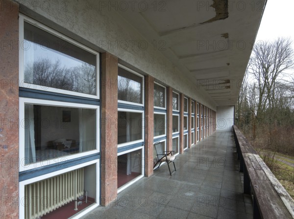 Harzgerode, former children's lung sanatorium 1929-1931 by Godehard Schwethelm, closed in 1998,