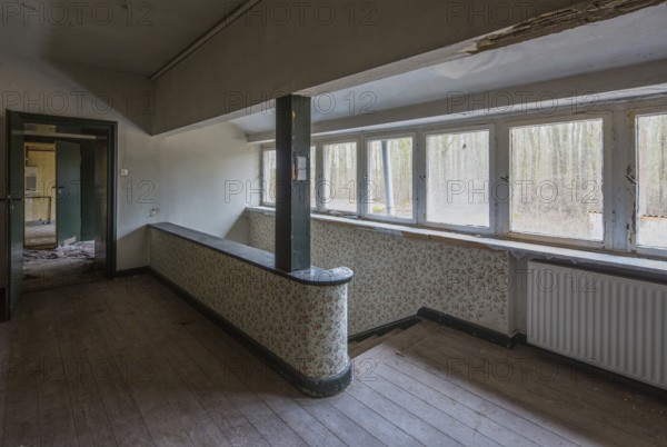 Harzgerode, former children's lung sanatorium 1929-1931 by Godehard Schwethelm, closed in 1998,