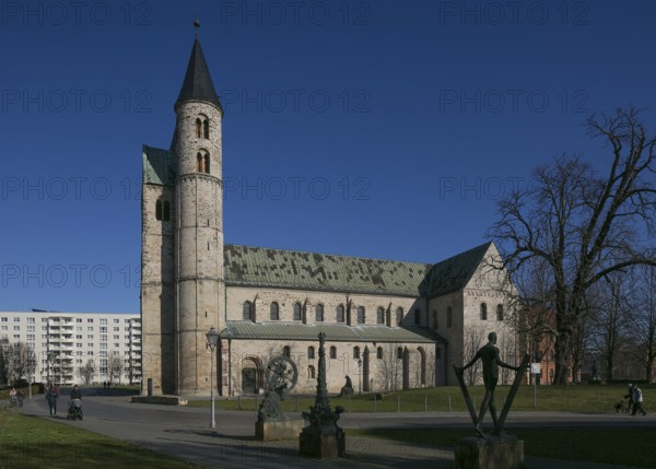 Magdeburg Kloster Unser Lieben Frauen 3581 Church from the south, St., Sankt, Saint