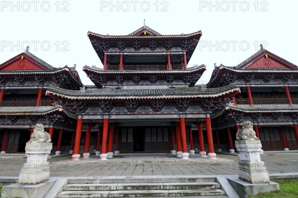 Palace, Dong-Yang, China, Asia