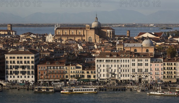 Italy Venice waterfront Riva Della Schiavoni -220 western part from the south across the Canale di