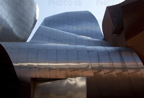 Herford Museum MARTa for Contemporary Art 2001-05 by Frank O. Gehry 75149 Façade section Cladding